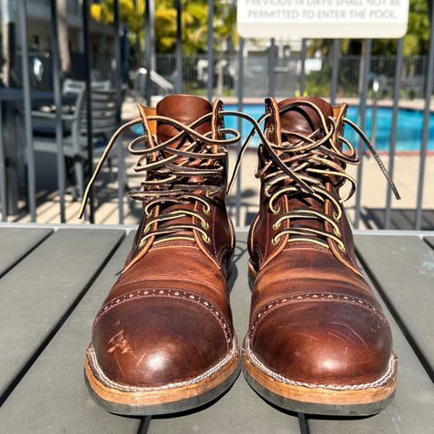 DIY Derby Boot in Horween Color 8 Cypress