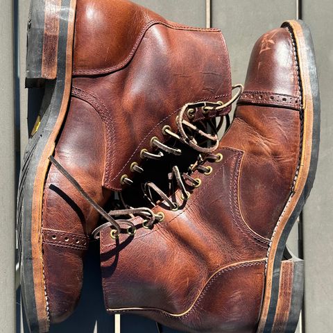 DIY Derby Boot in Horween Color 8 Cypress