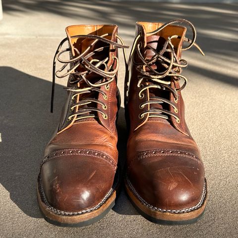 DIY Derby Boot in Horween Color 8 Cypress