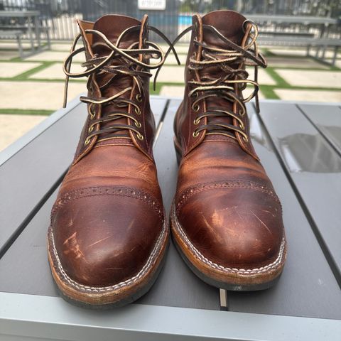 DIY Derby Boot in Horween Color 8 Cypress