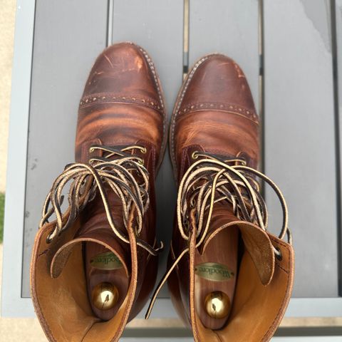 DIY Derby Boot in Horween Color 8 Cypress