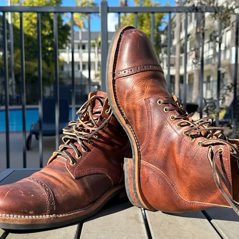 DIY Derby Boot in Horween Color 8 Cypress