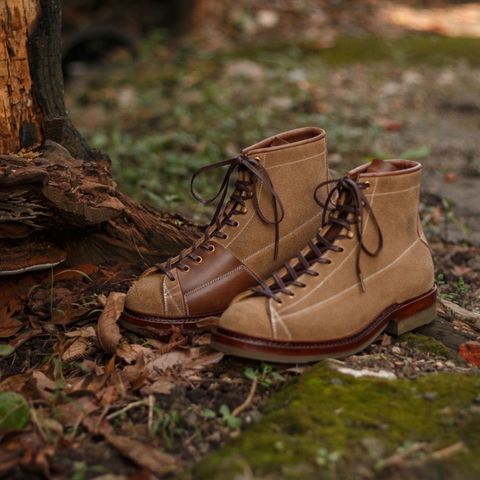Sagara Cordmaster in Horween Natural Chromexcel Roughout