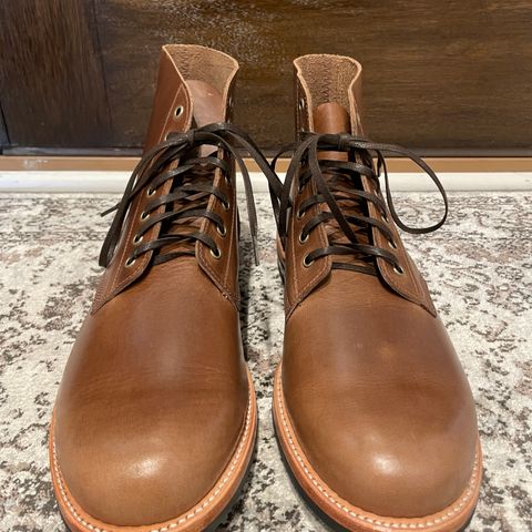 Oak Street Bootmakers Field Boot in Horween Natural Chromexcel