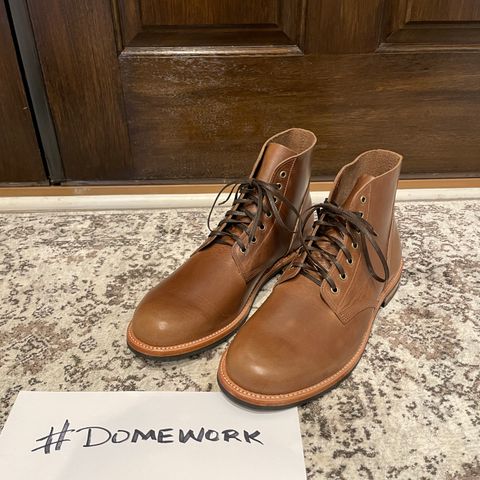Oak Street Bootmakers Field Boot in Horween Natural Chromexcel