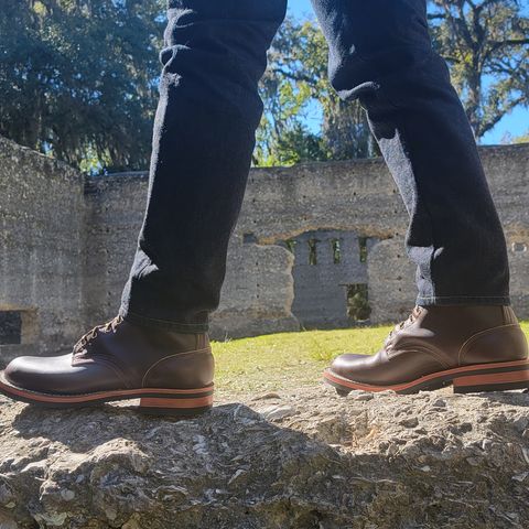 View photo of Nicks Falcon in Horween Brown Chromexcel