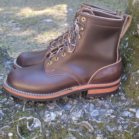 View photo of Nicks Falcon in Horween Brown Chromexcel