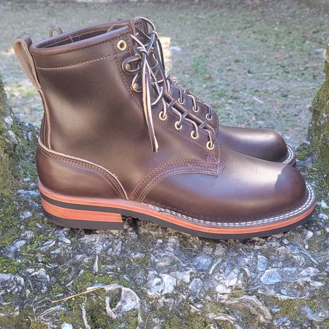 View photo of Nicks Falcon in Horween Brown Chromexcel