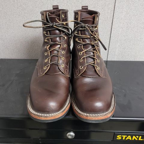 View photo of Nicks Falcon in Horween Brown Chromexcel