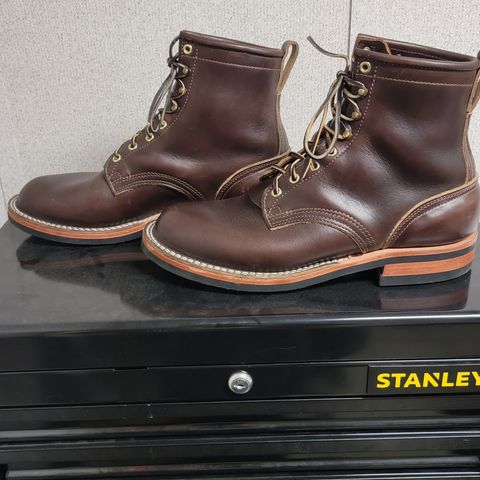 View photo of Nicks Falcon in Horween Brown Chromexcel