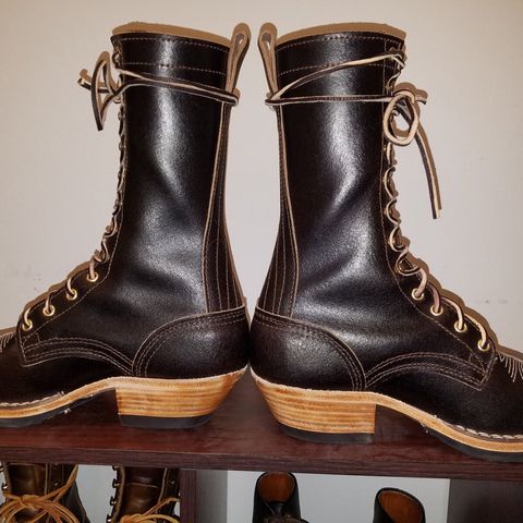 View photo of Nicks Packer in Horween Brown Waxed Flesh