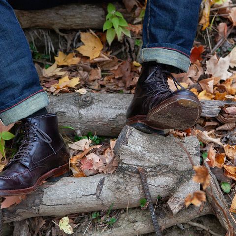 Alden Indy Boot in Horween Color 8 Shell Cordovan