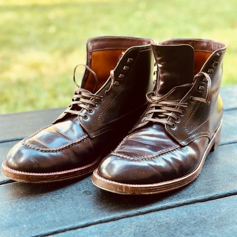 Alden Indy Boot in Horween Color 8 Shell Cordovan