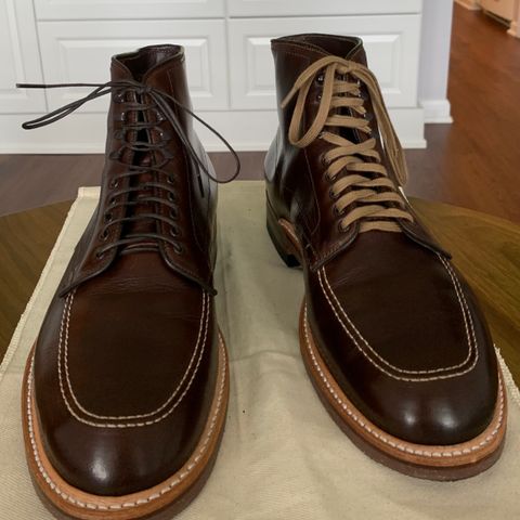 View photo of Alden Indy Boot in Horween Brown Chromexcel