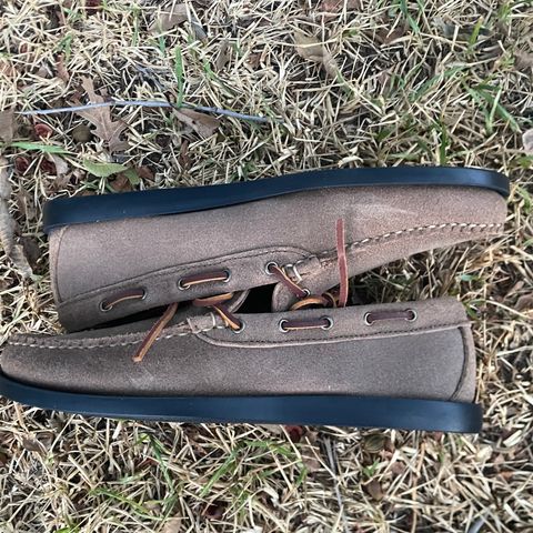 Rancourt & Co. Gilman Camp Moc in Horween Natural Chromexcel Roughout