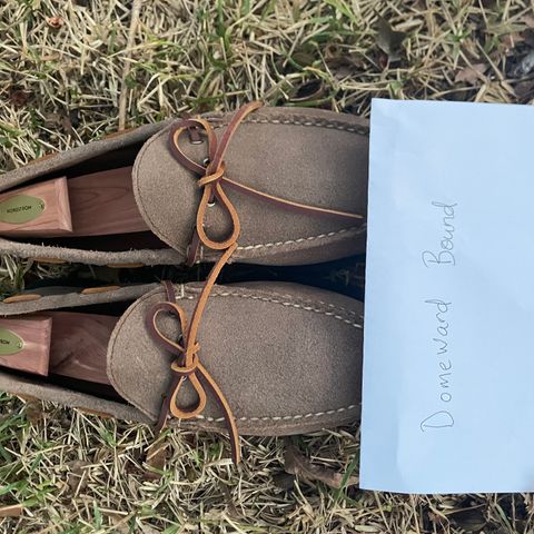 Rancourt & Co. Gilman Camp Moc in Horween Natural Chromexcel Roughout