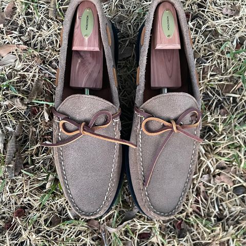 Rancourt & Co. Gilman Camp Moc in Horween Natural Chromexcel Roughout