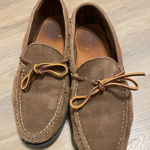 Rancourt & Co. Gilman Camp Moc in Horween Natural Chromexcel Roughout