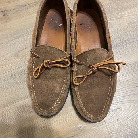 Rancourt & Co. Gilman Camp Moc in Horween Natural Chromexcel Roughout