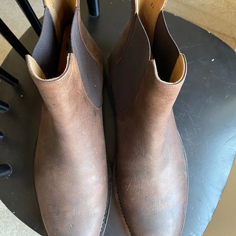 Rider Boot Co. Fritz in C.F. Stead Snuff Waxed Kudu
