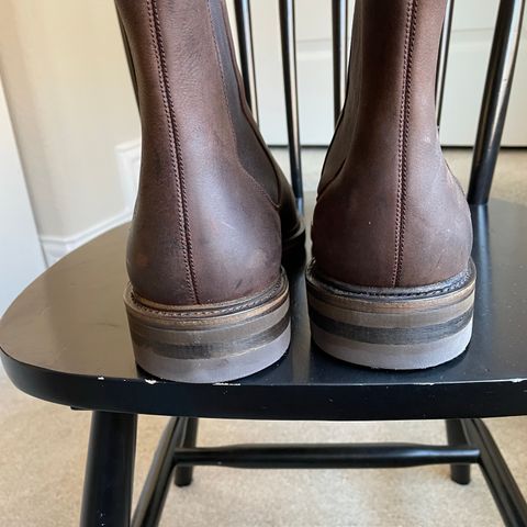 Rider Boot Co. Fritz in C.F. Stead Snuff Waxed Kudu