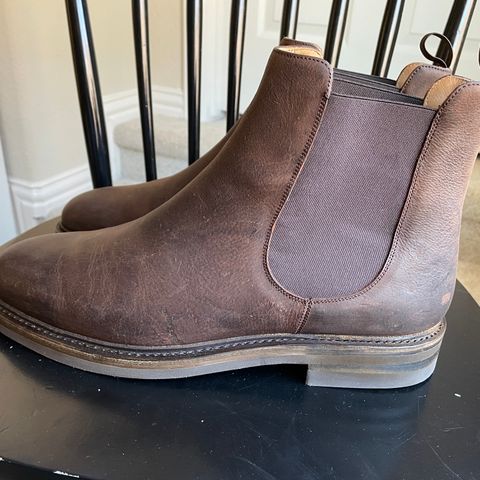 Rider Boot Co. Fritz in C.F. Stead Snuff Waxed Kudu