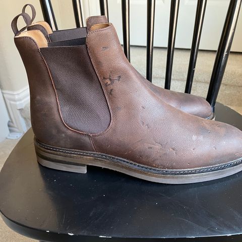 Rider Boot Co. Fritz in C.F. Stead Snuff Waxed Kudu