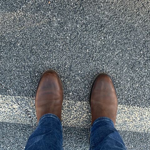 Rider Boot Co. Fritz in C.F. Stead Snuff Waxed Kudu