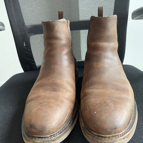 Rider Boot Co. Fritz in C.F. Stead Snuff Waxed Kudu