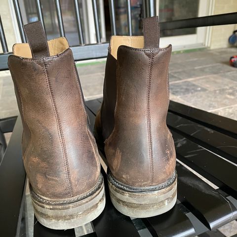Rider Boot Co. Fritz in C.F. Stead Snuff Waxed Kudu