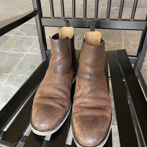 Rider Boot Co. Fritz in C.F. Stead Snuff Waxed Kudu