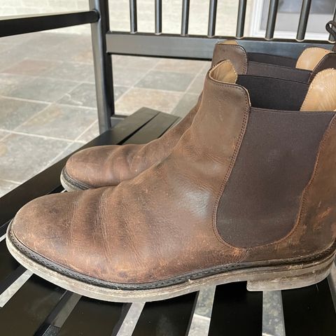 Rider Boot Co. Fritz in C.F. Stead Snuff Waxed Kudu