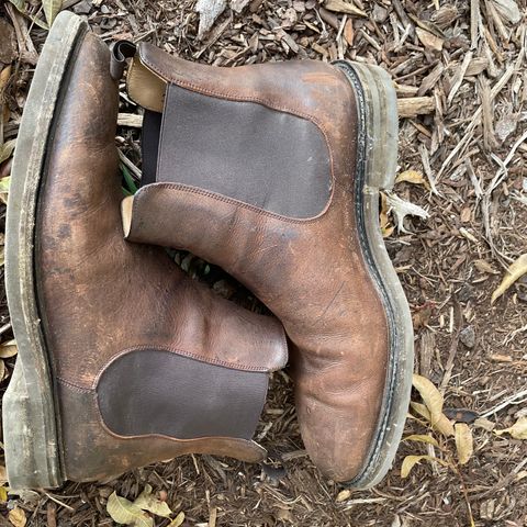 Rider Boot Co. Fritz in C.F. Stead Snuff Waxed Kudu