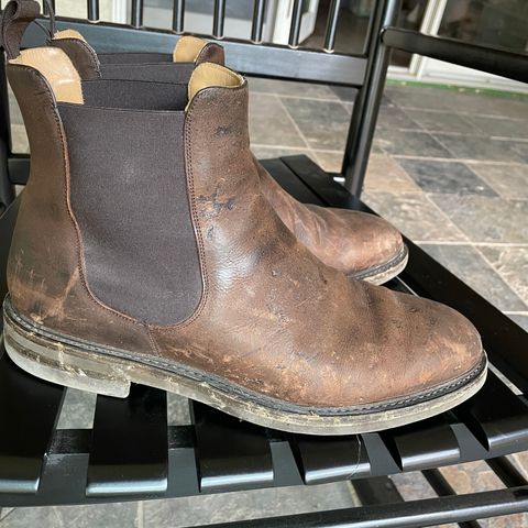 Rider Boot Co. Fritz in C.F. Stead Snuff Waxed Kudu
