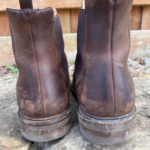 Rider Boot Co. Fritz in C.F. Stead Snuff Waxed Kudu