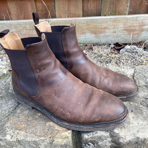Rider Boot Co. Fritz in C.F. Stead Snuff Waxed Kudu