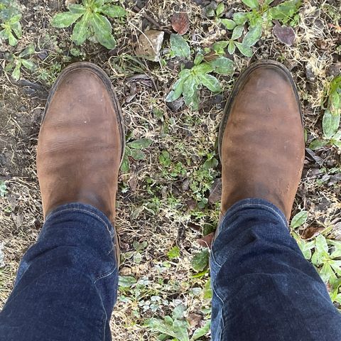 Rider Boot Co. Fritz in C.F. Stead Snuff Waxed Kudu