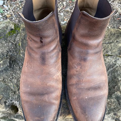 Rider Boot Co. Fritz in C.F. Stead Snuff Waxed Kudu