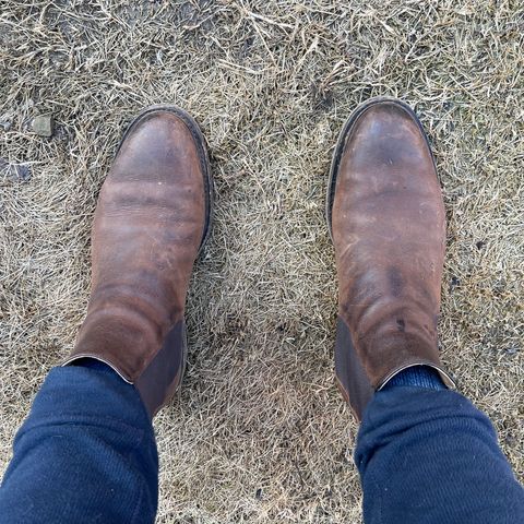 Rider Boot Co. Fritz in C.F. Stead Snuff Waxed Kudu