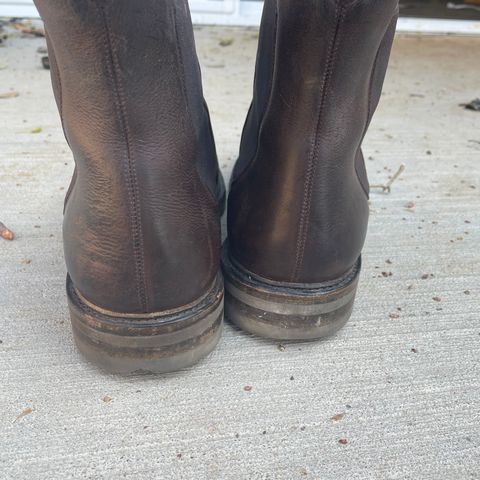 Rider Boot Co. Fritz in C.F. Stead Snuff Waxed Kudu