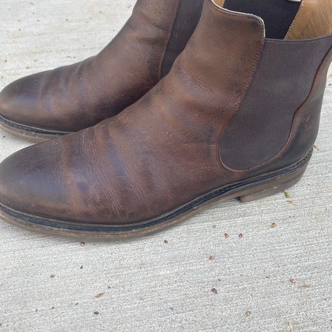 Rider Boot Co. Fritz in C.F. Stead Snuff Waxed Kudu