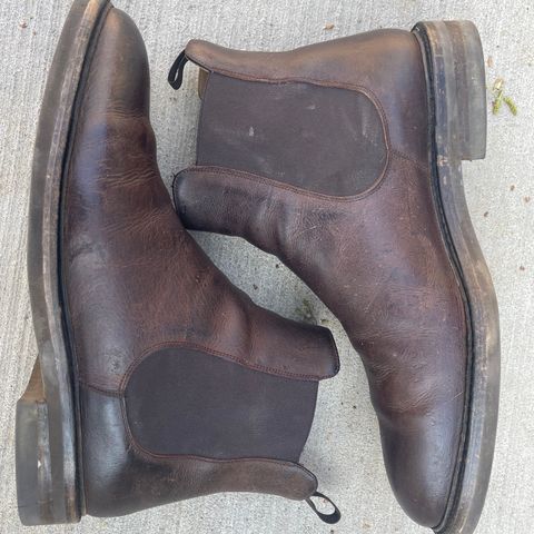 Rider Boot Co. Fritz in C.F. Stead Snuff Waxed Kudu
