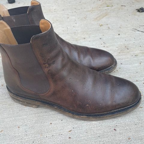 Rider Boot Co. Fritz in C.F. Stead Snuff Waxed Kudu