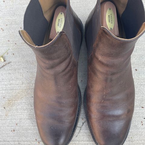 Rider Boot Co. Fritz in C.F. Stead Snuff Waxed Kudu