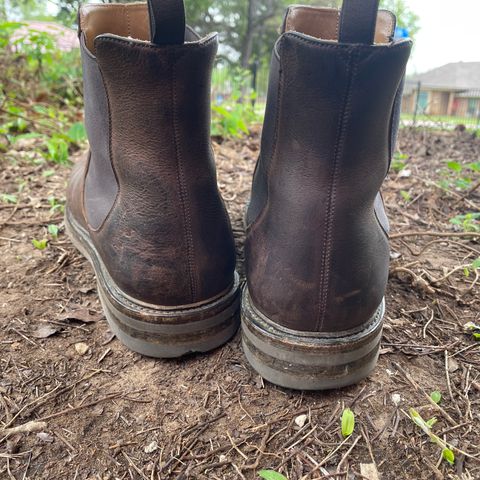 Rider Boot Co. Fritz in C.F. Stead Snuff Waxed Kudu