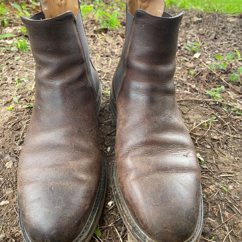 Rider Boot Co. Fritz in C.F. Stead Snuff Waxed Kudu
