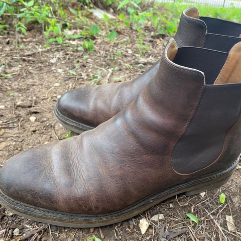 Rider Boot Co. Fritz in C.F. Stead Snuff Waxed Kudu