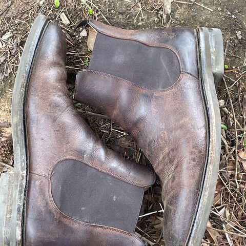 Rider Boot Co. Fritz in C.F. Stead Snuff Waxed Kudu