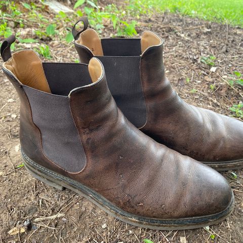Rider Boot Co. Fritz in C.F. Stead Snuff Waxed Kudu