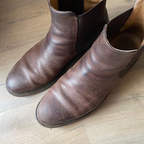 Rider Boot Co. Fritz in C.F. Stead Snuff Waxed Kudu